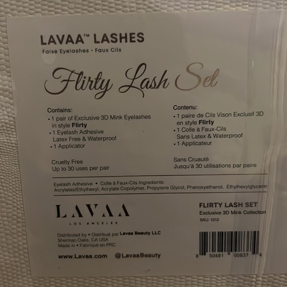 🆕LAVAA  BEAUTY FLIRTY LASH SET 👁️ - Picture 10 of 11